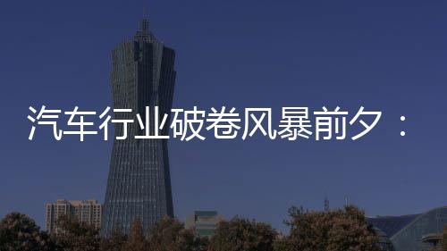 汽车行业破卷风暴前夕：比亚迪再启降价，一周内近十家车企卷进-加拿大28